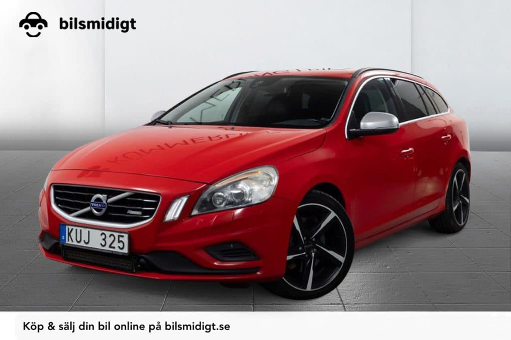 Volvo V60 D4 AWD Automat R-Design Dragkrok Läder Taklucka Keyless 163hk
