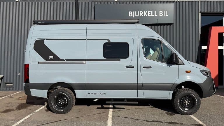 Bürstner HABITON HMX 6.0 4×4 190hk Mercedes Långbädd Offroad, LAGER!!!
