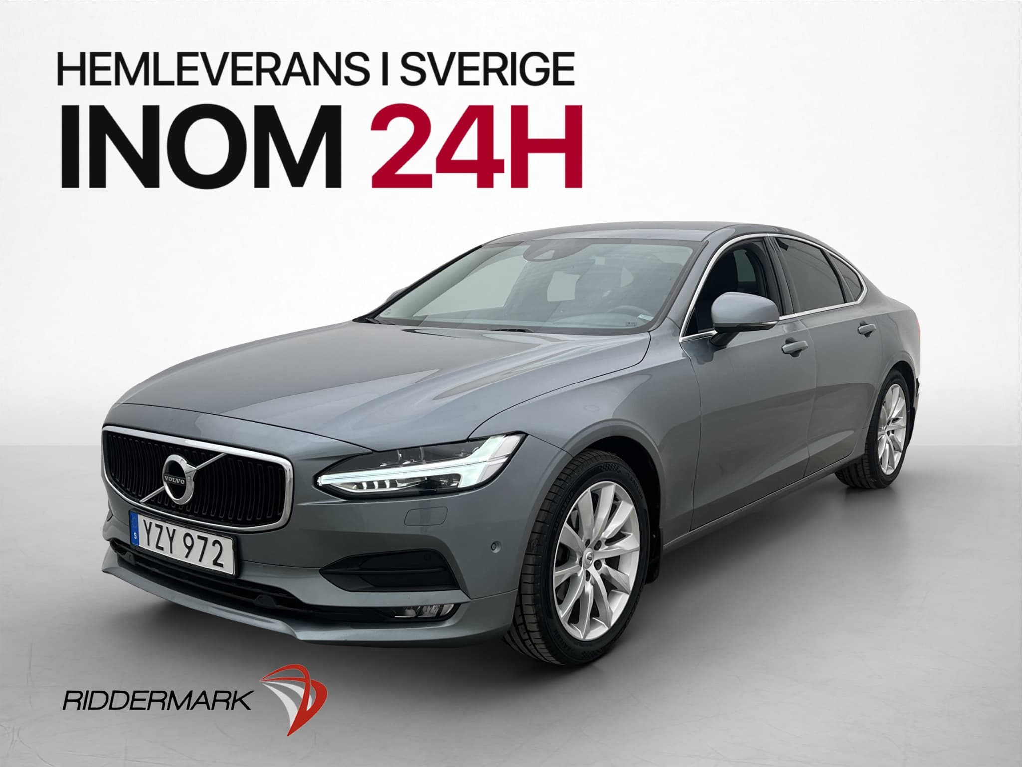 Volvo S90 D4 AWD Pro VOC Värmare 4-Zons P-Sensorer Navi Drag