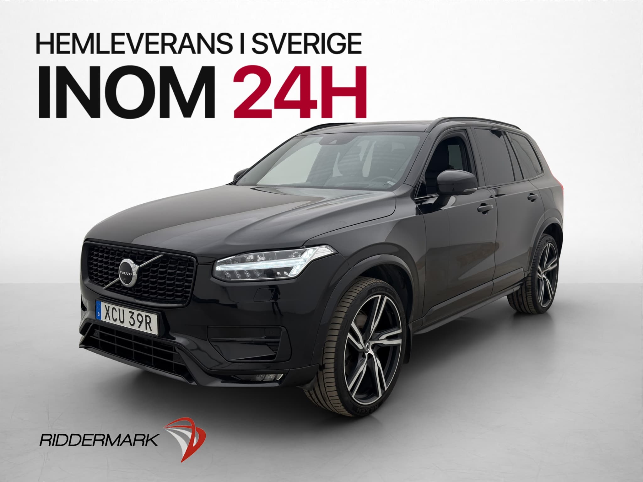 Volvo XC90 B5 AWD R-Design 7-Sits B&W Luft Pano HUD Dragkrok