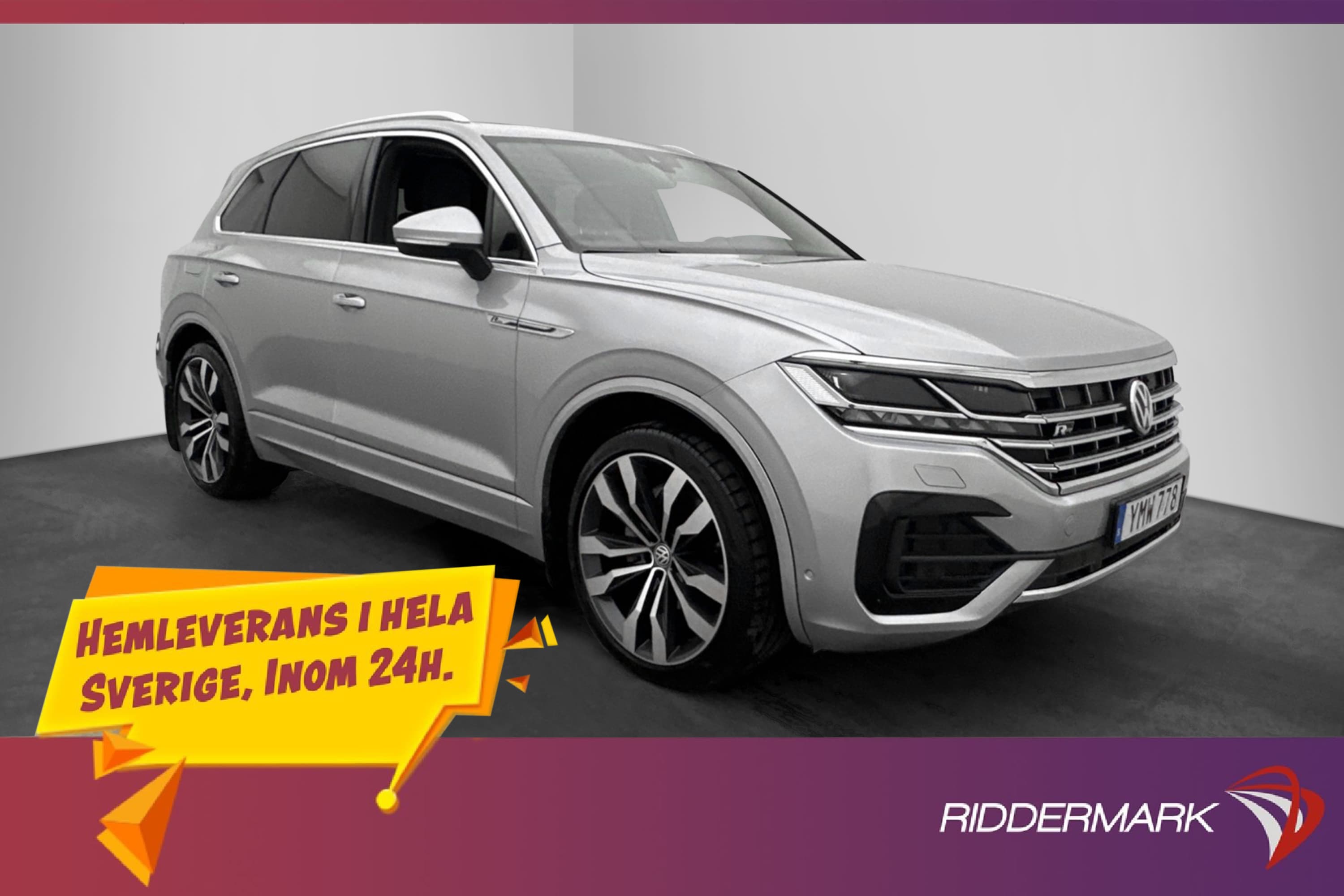 Volkswagen Touareg 4M 286hk R-Line Executive Pano D-Värmare