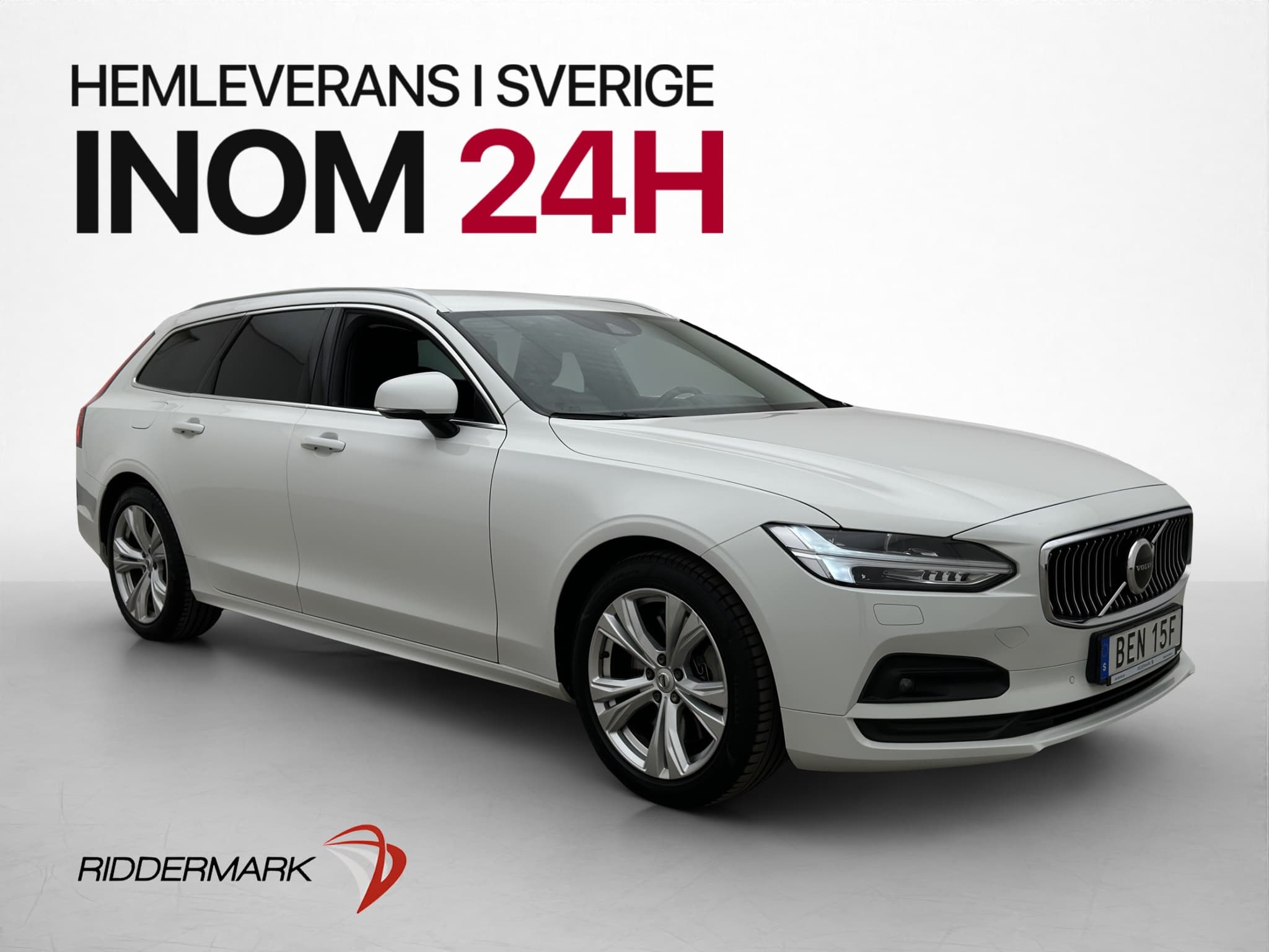 Volvo V90 B4 Advanced VOC Värmare Kamera Navi CarPlay BLIS