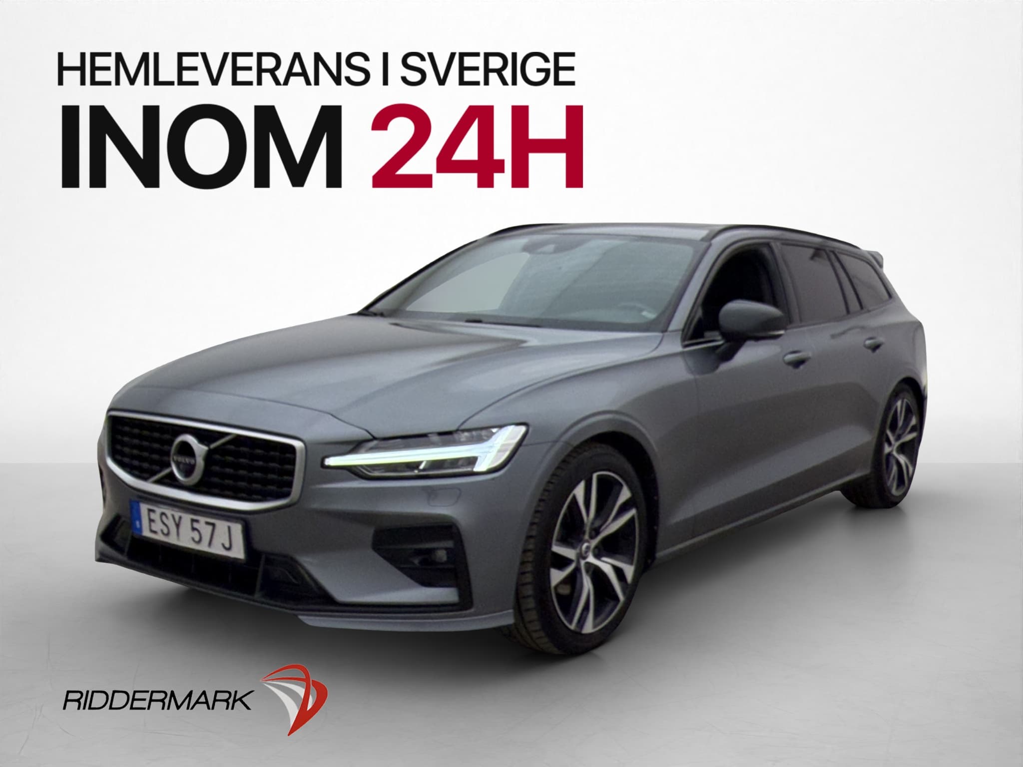 Volvo V60 D4 R-Design VOC Värm Pano 360° Skinn H/K CarPlay
