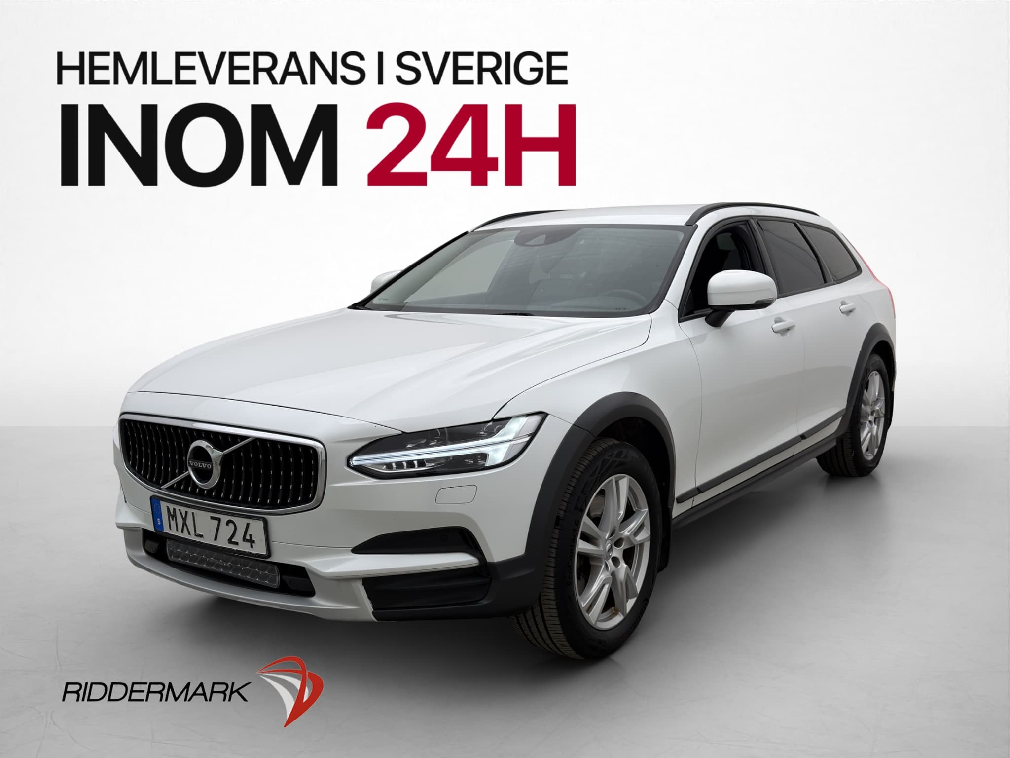 Volvo V90 Cross Country D4 AWD VOC Värm Navi P-Sensorer Drag