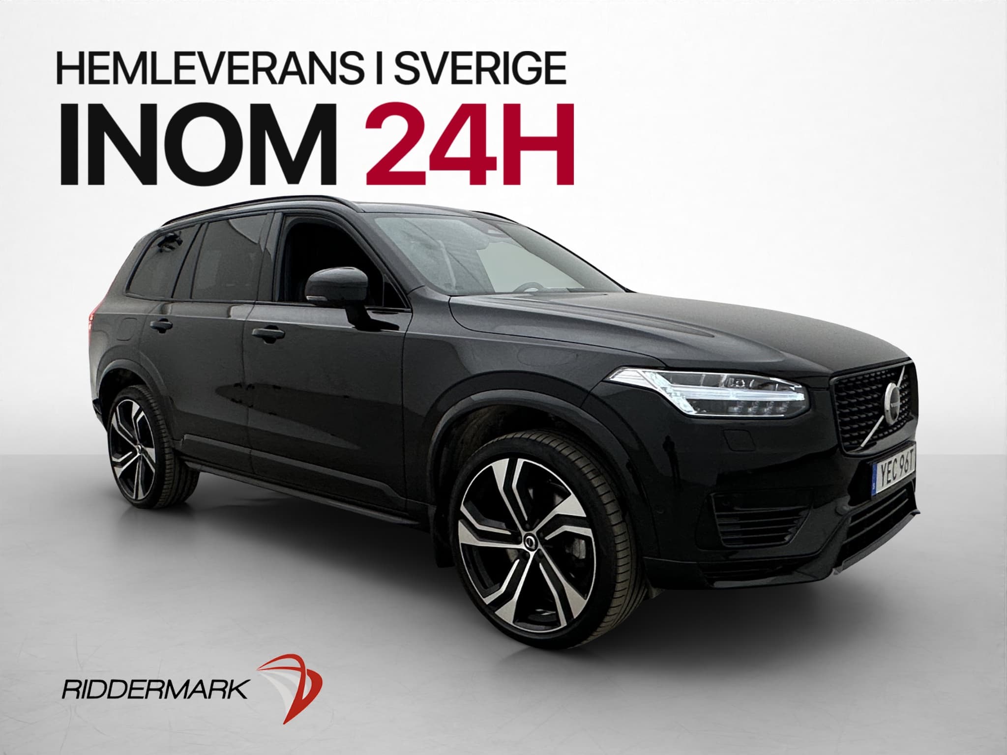 Volvo XC90 Recharge T8 AWD Ultimate Dark Pano B&W 7-Sit MOMS