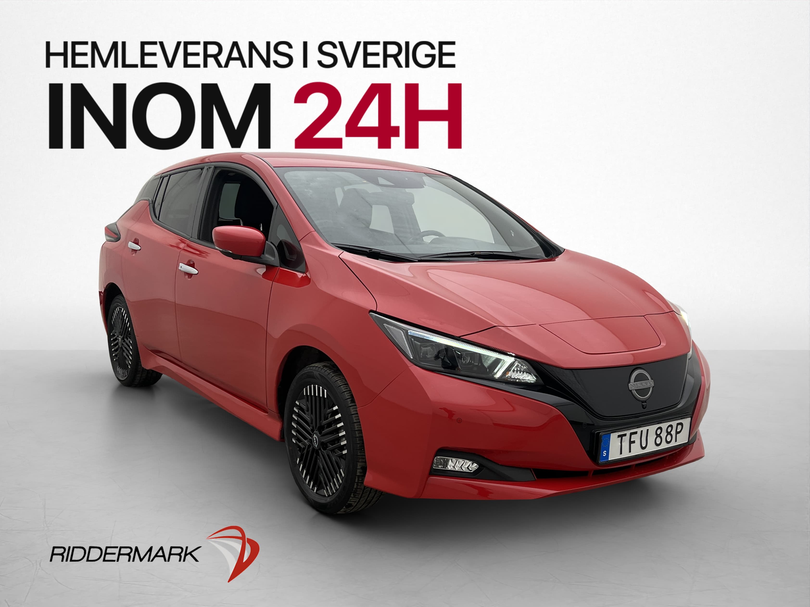 Nissan Leaf e+ 217hk N-Connecta 360° Navi Rattvärme MOMS