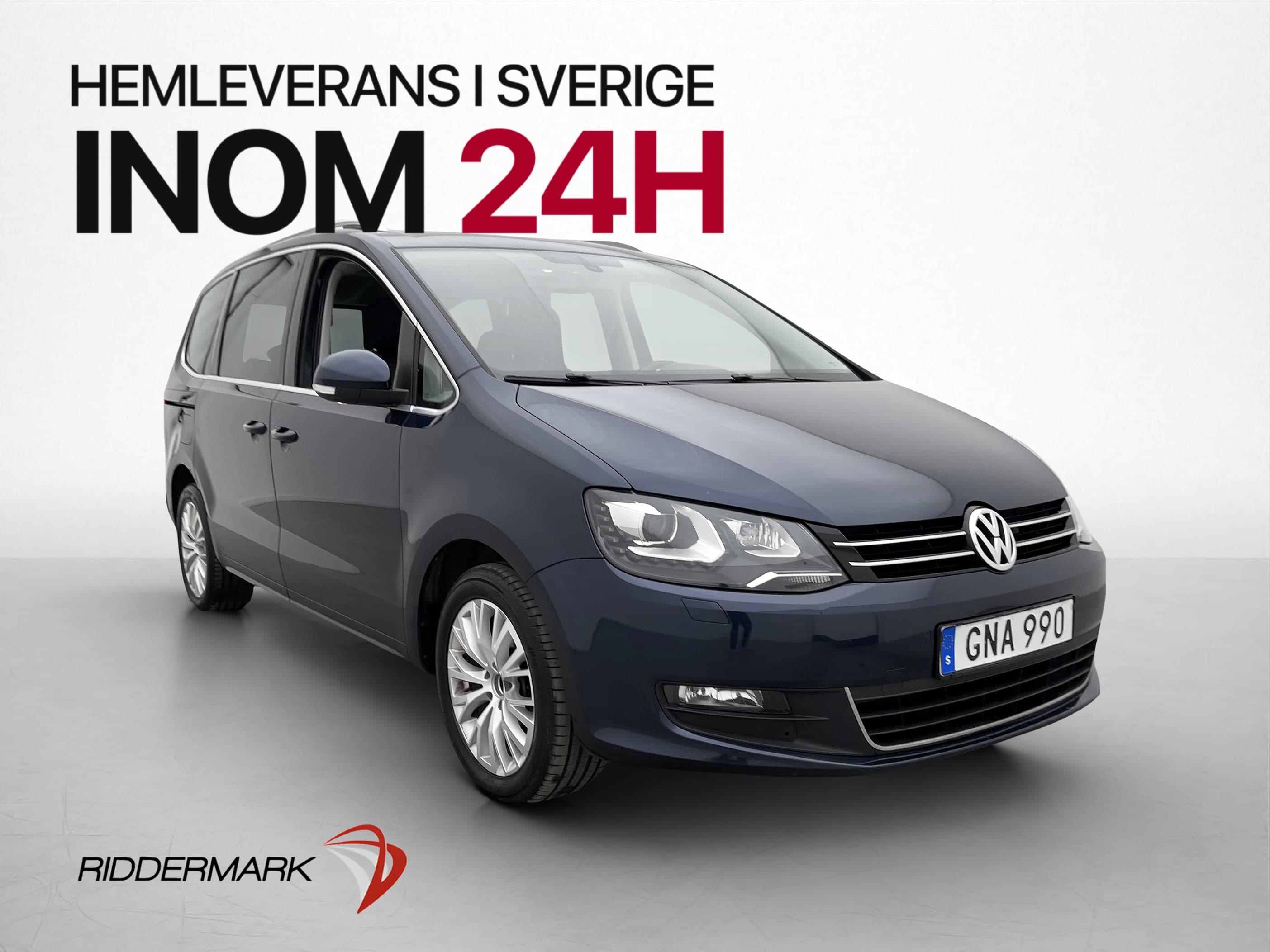 Volkswagen Sharan TDI 140hk 7-Sits Dynaudio Drag Pano Kamera