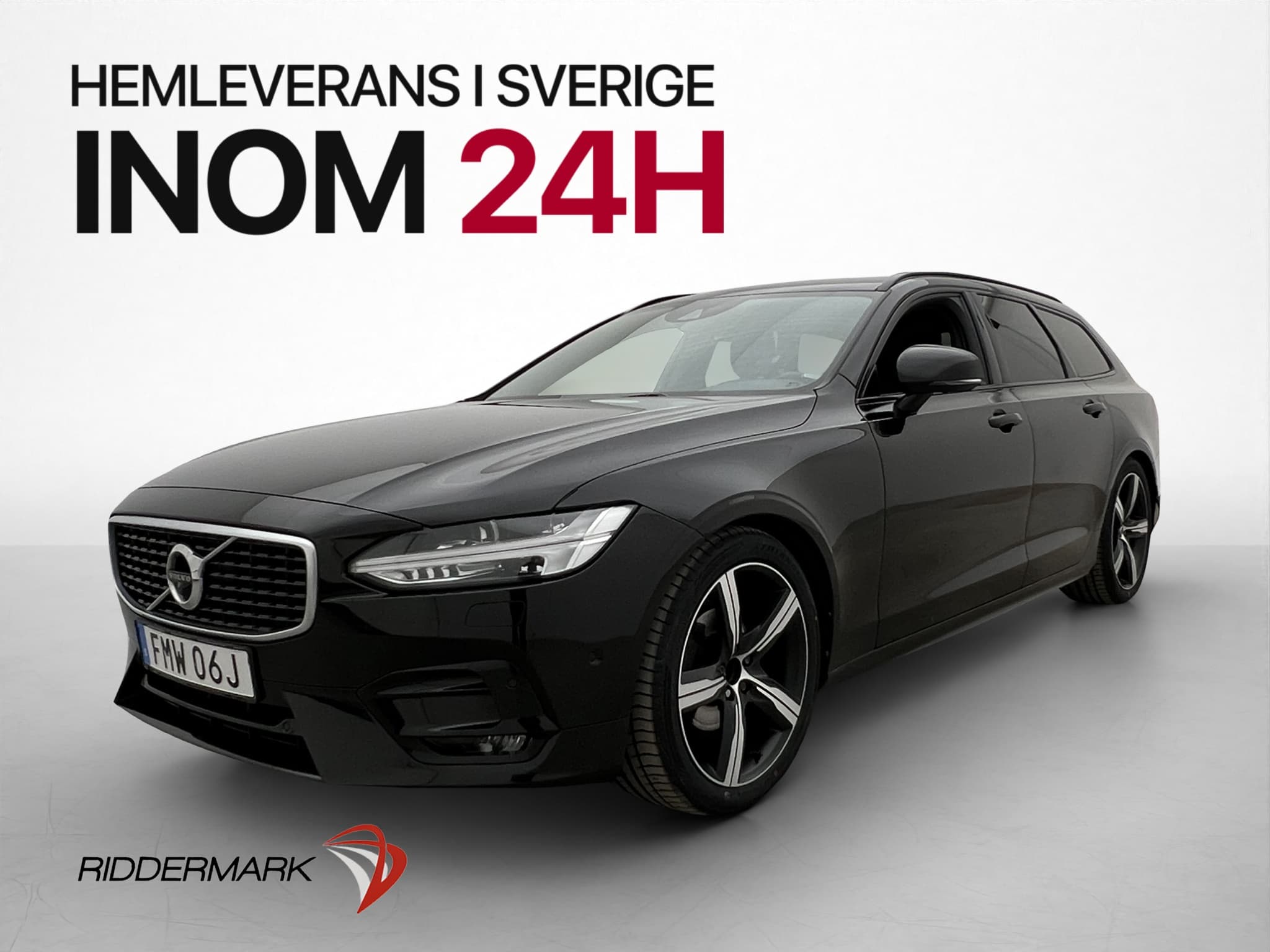 Volvo V90 T4 190hk R-Design VOC Värmare 360° BLIS Elstol