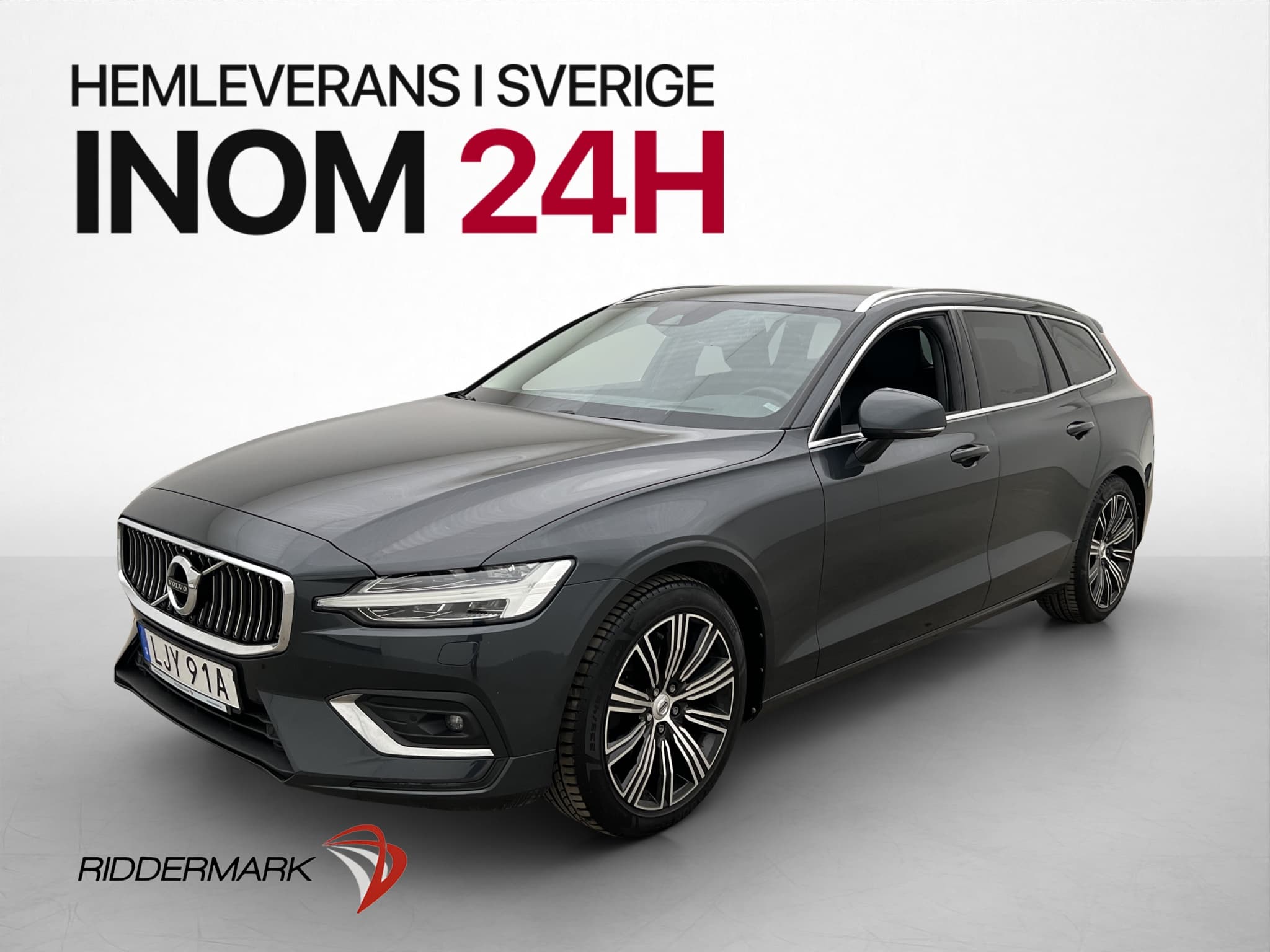 Volvo V60 D3 Inscription VOC Värm HUD Kamera Navi Skinn Drag